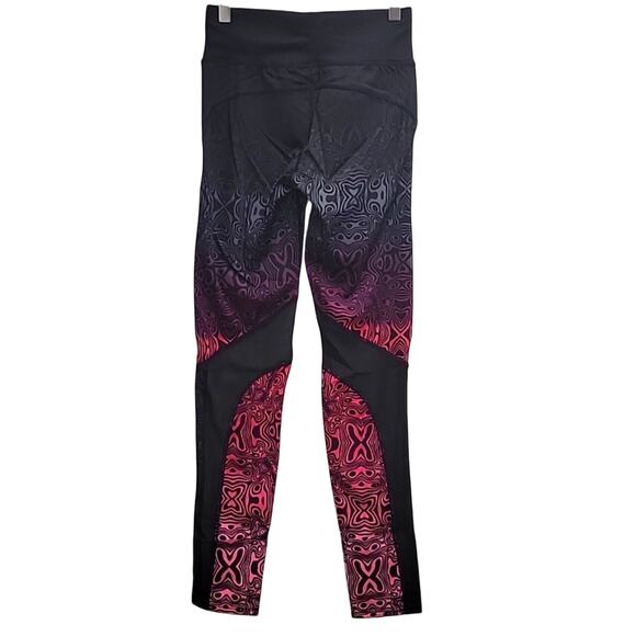 Codefit Women Full Length Psychedelic Hot Pink and Black Leggings Size S/M (NWT) - Picture 2 of 8